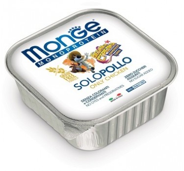 Monge Dog Monoprotein Solo B&S консервы для собак паштет из курицы 150г